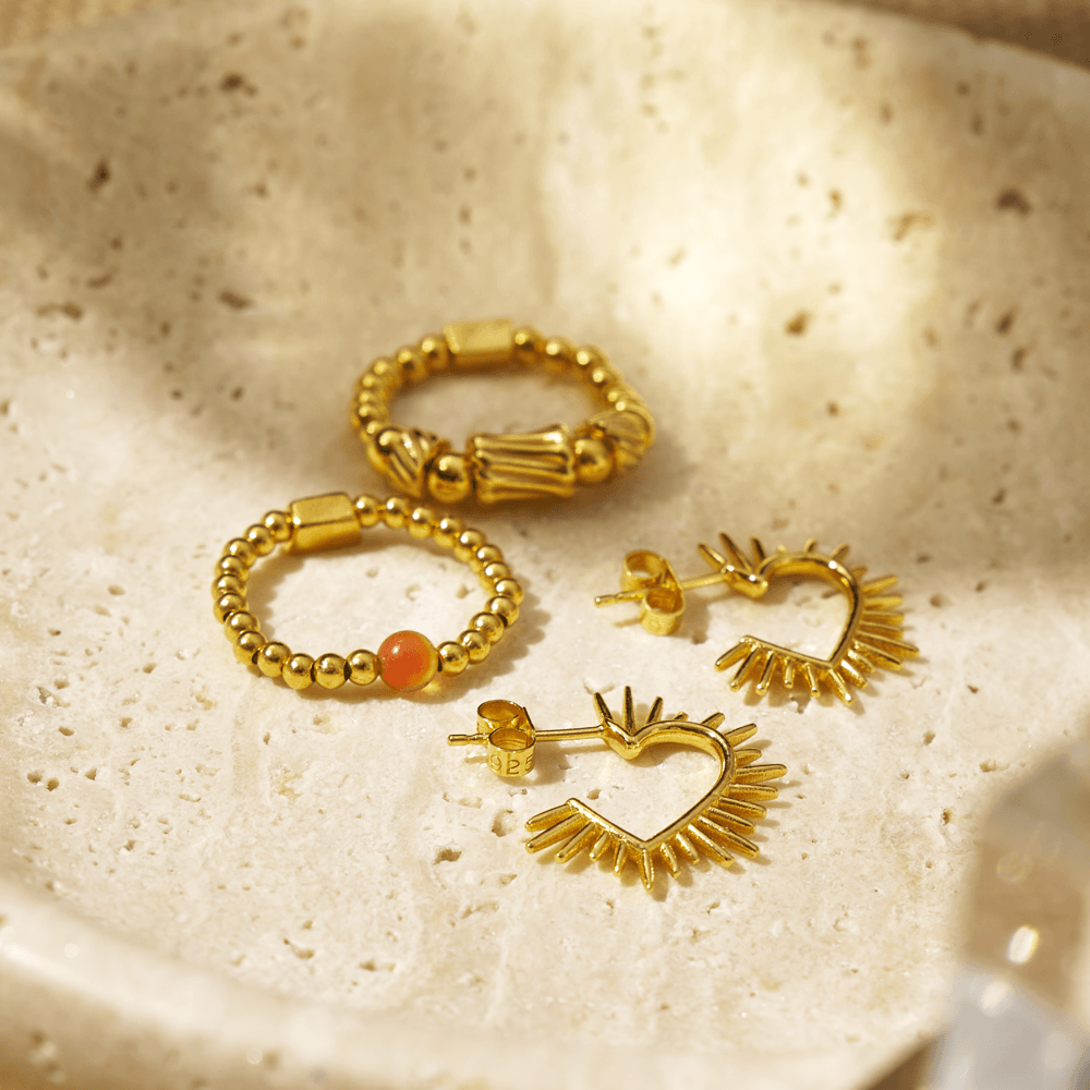 Sunray Twist Ring