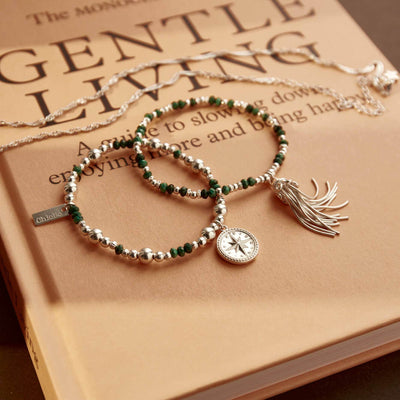 Forever Wandering Malachite Set of 2 | ChloBo