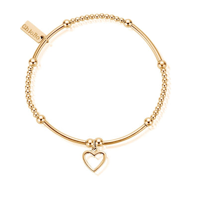 Cute Mini Open Heart Bracelet