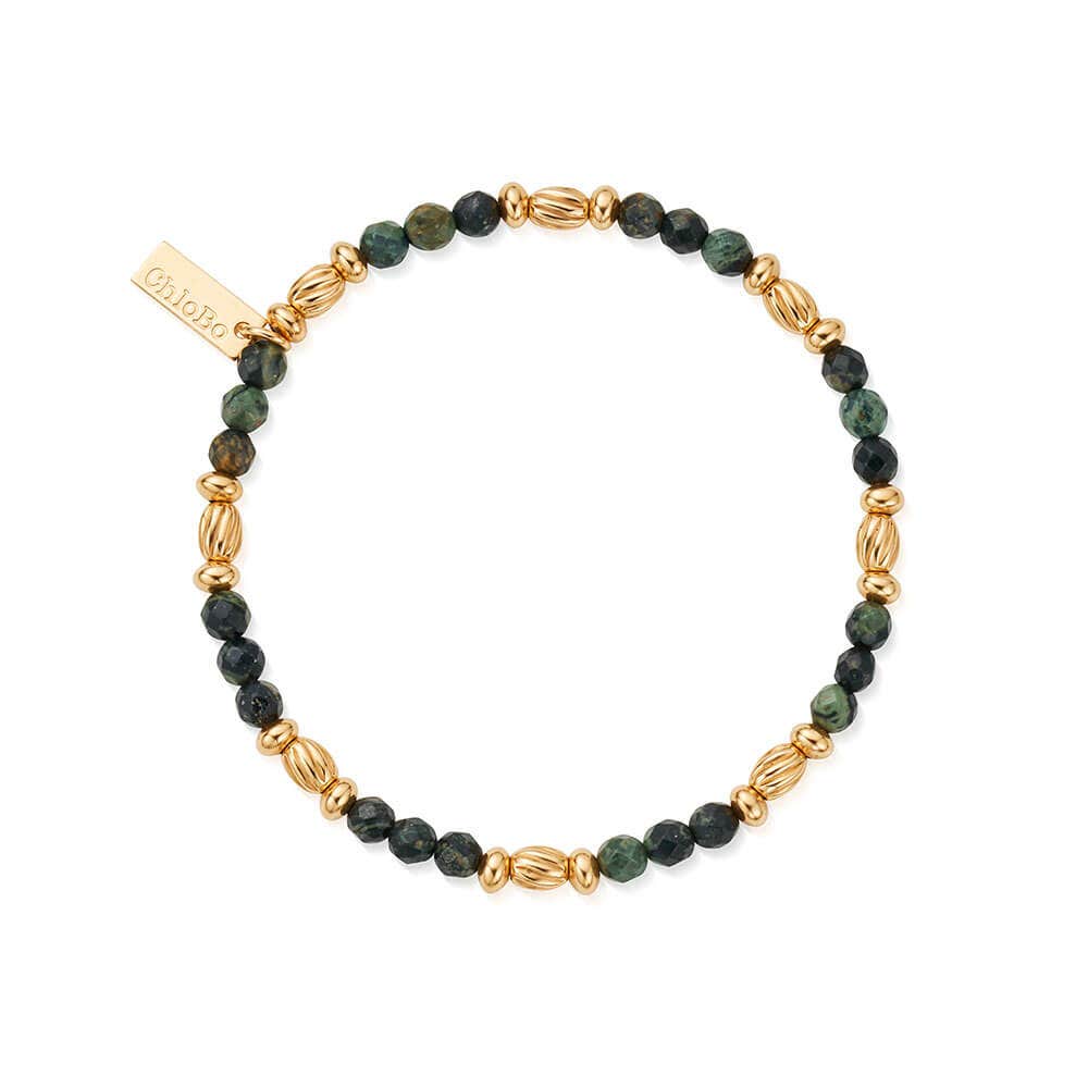 Men's Kambaba Jasper Twisted Bracelet | Gold & Silver Options