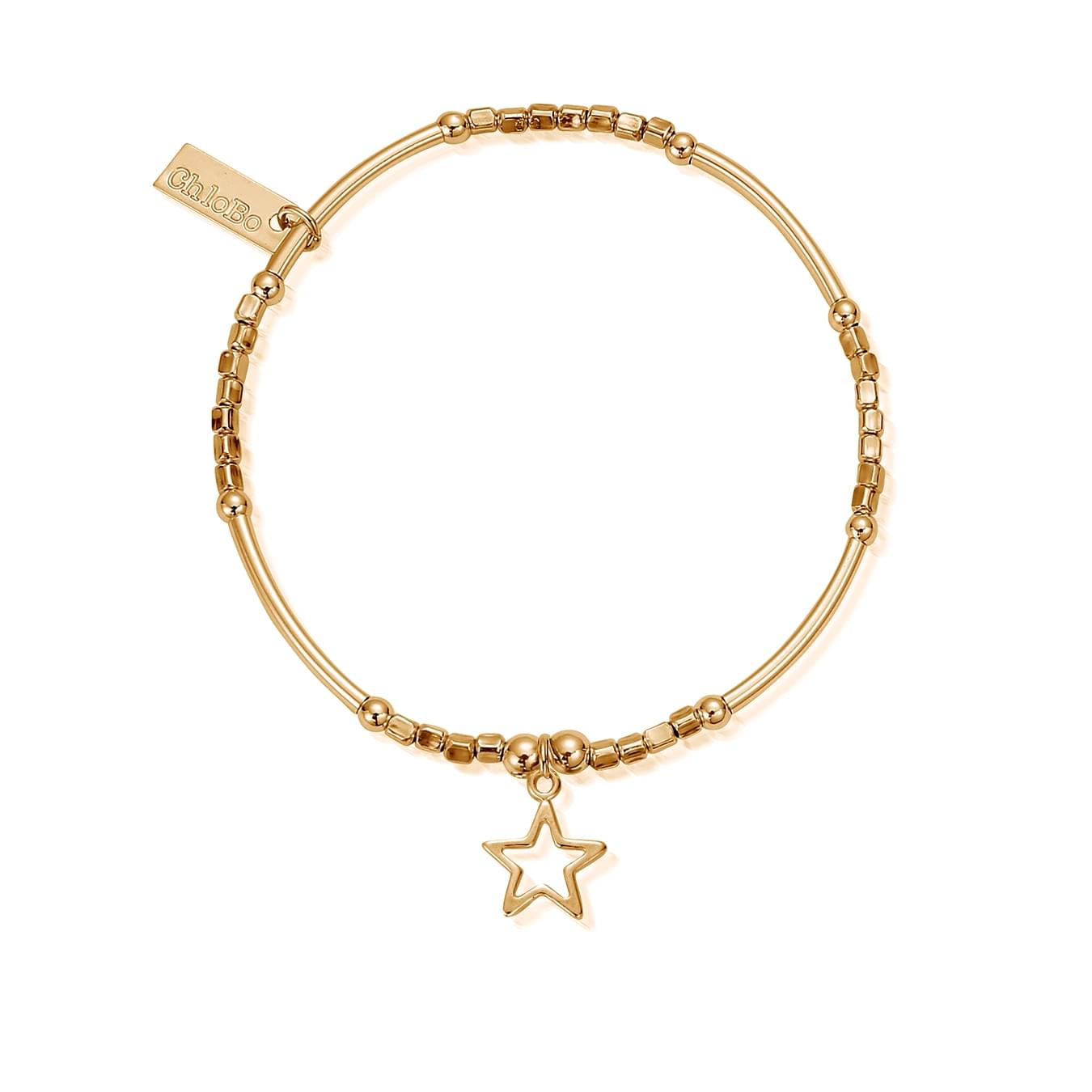 Mini Noodle Cube Open Star Bracelet