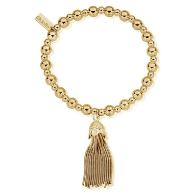 Mini Small Ball Tassel Bracelet | Charm Bracelet | ChloBo