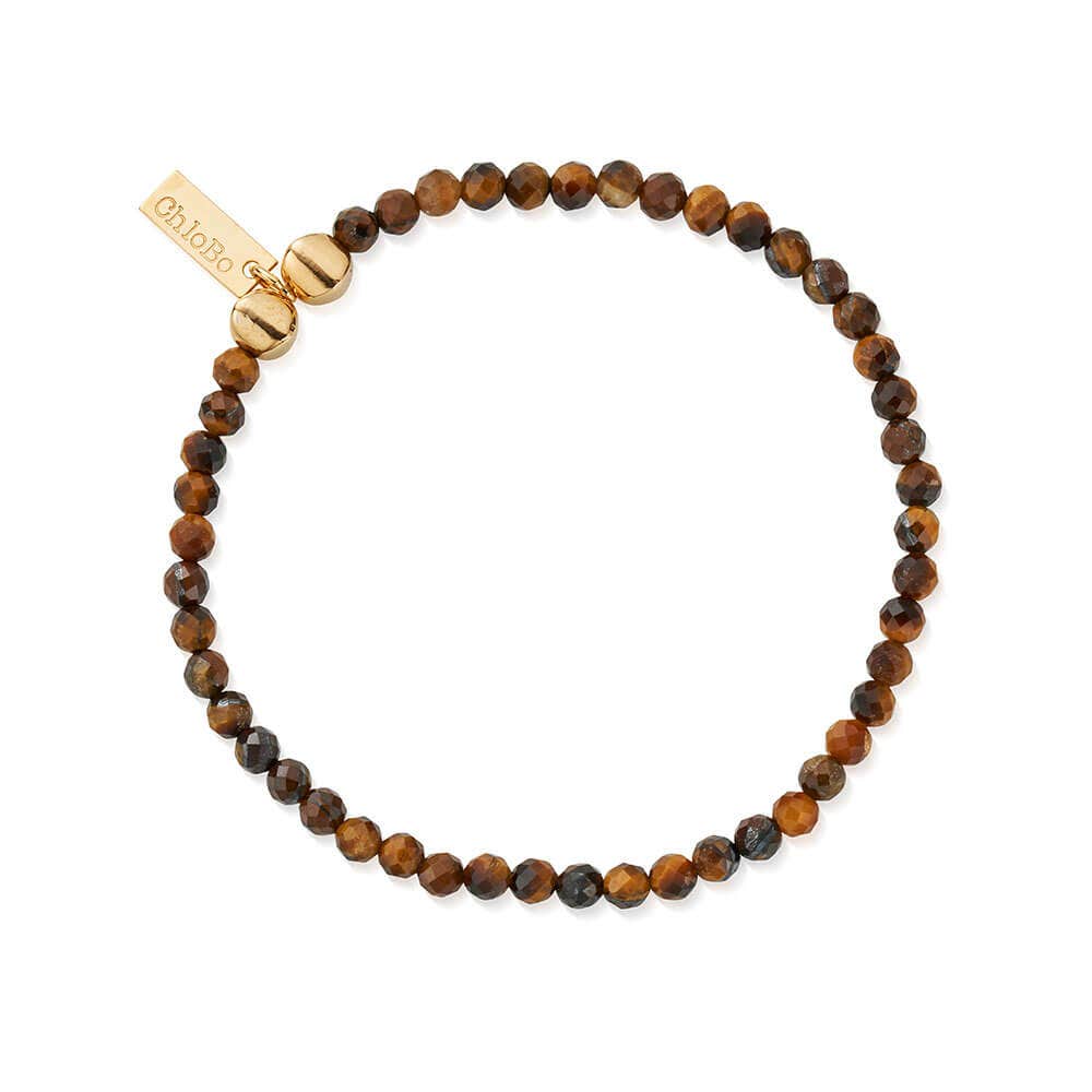 Men's Gold Tiger's Eye Bracelet