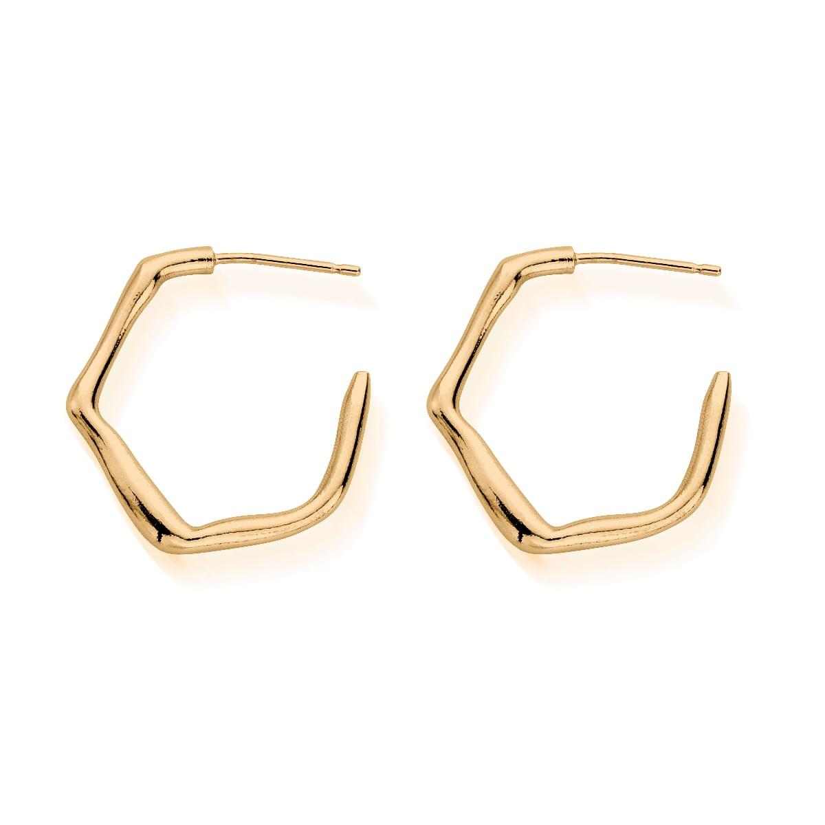 dancing waves small hoops | ChloBo