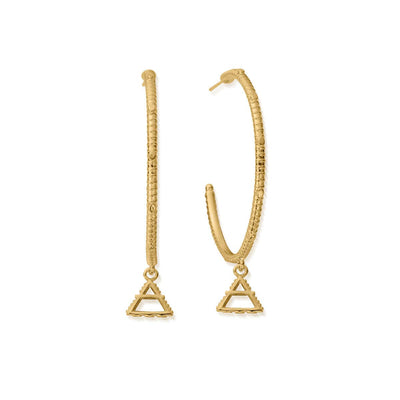 Large Air Hoop Earrings | ChloBo