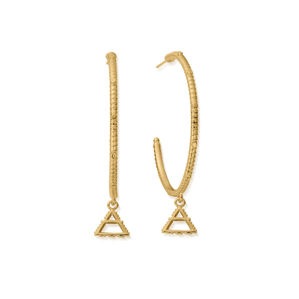 Large Air Hoop Earrings | ChloBo