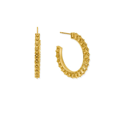 Moonbeam Hoop Earrings | ChloBo