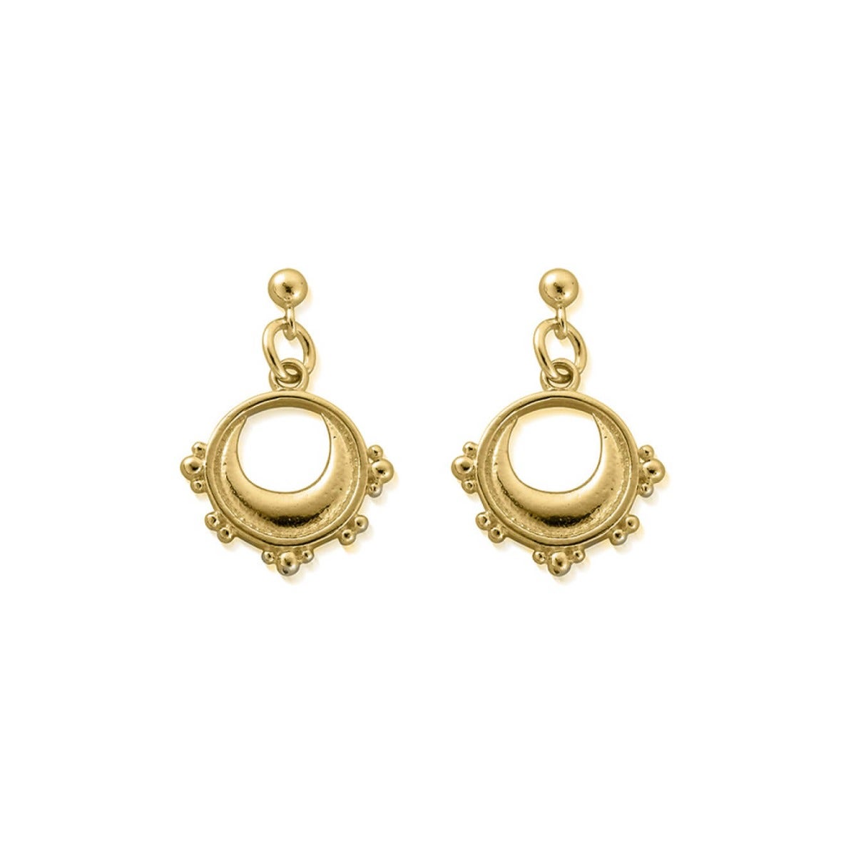 Half Moon Drop Earrings | ChloBo