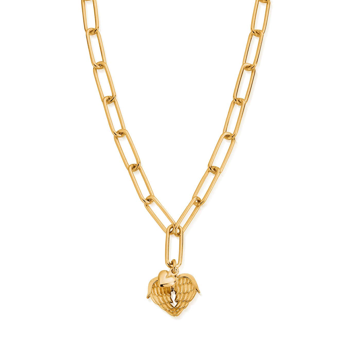 Link Chain Faith & Love Necklace | ChloBo