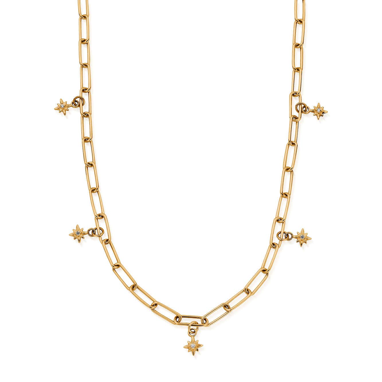 Link Chain Divine Journey Necklace | Star Charm | ChloBo