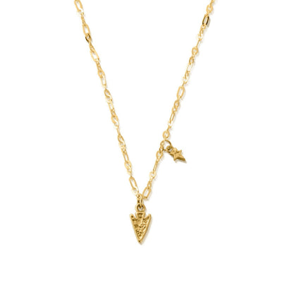 Delicate Arrow Head Necklace | ChloBo