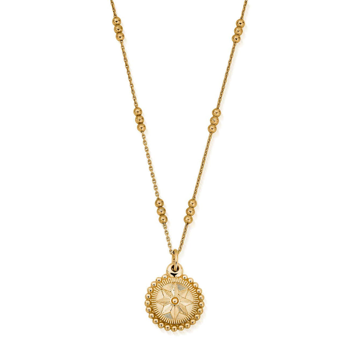 triple bobblechain wandering free necklace | ChloBo