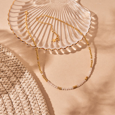 Soulful Rays Citrine Choker Necklace