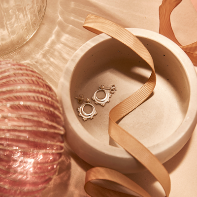 Half Moon Drop Earrings