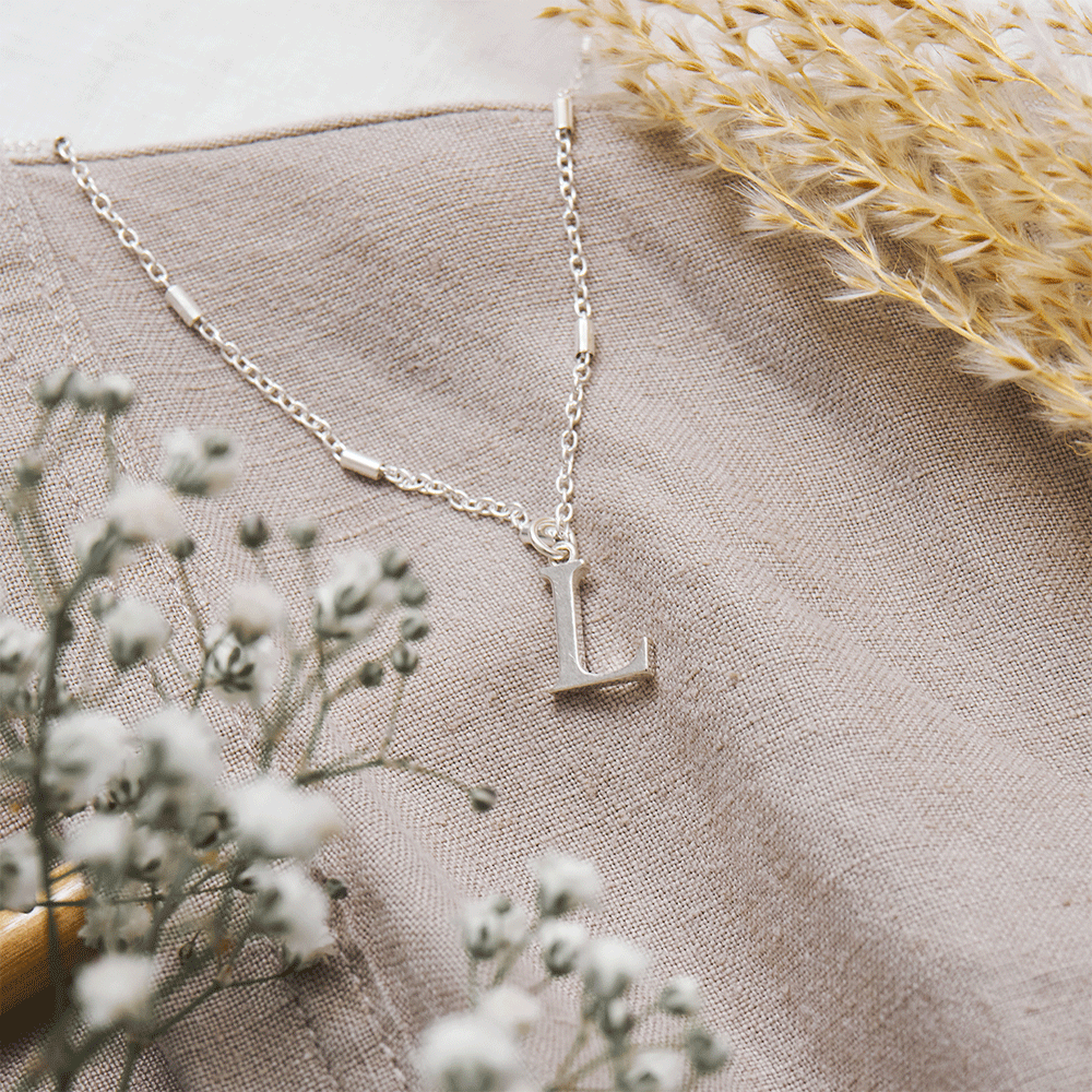Gold and Silver Women's Initial Necklaces – ChloBo UK