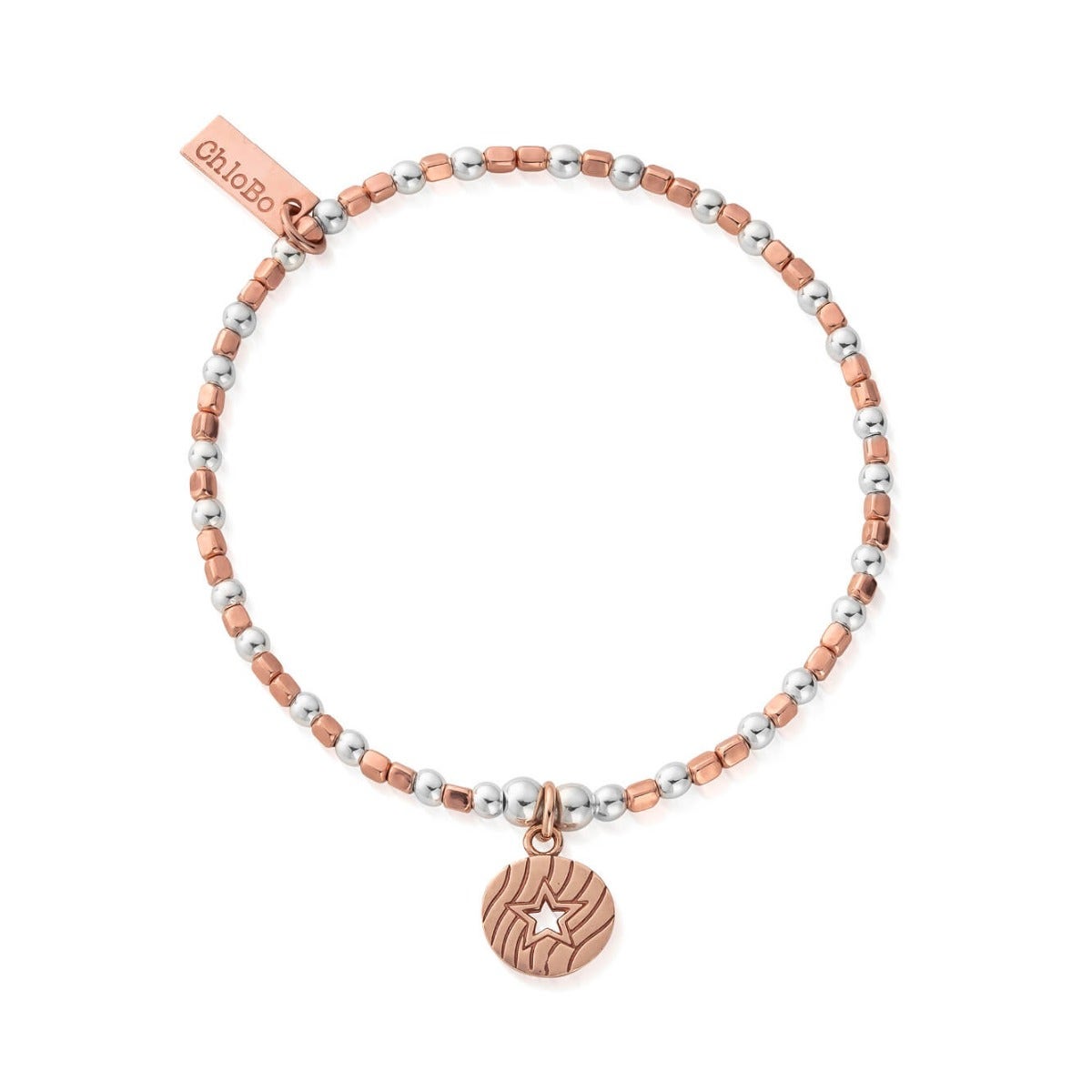 Open Star In Circle Bracelet | ChloBo
