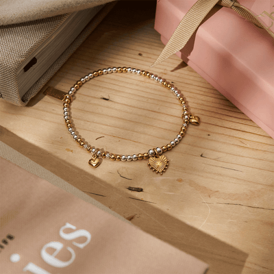 Mixed Metal Everyday Love Bracelet | ChloBo