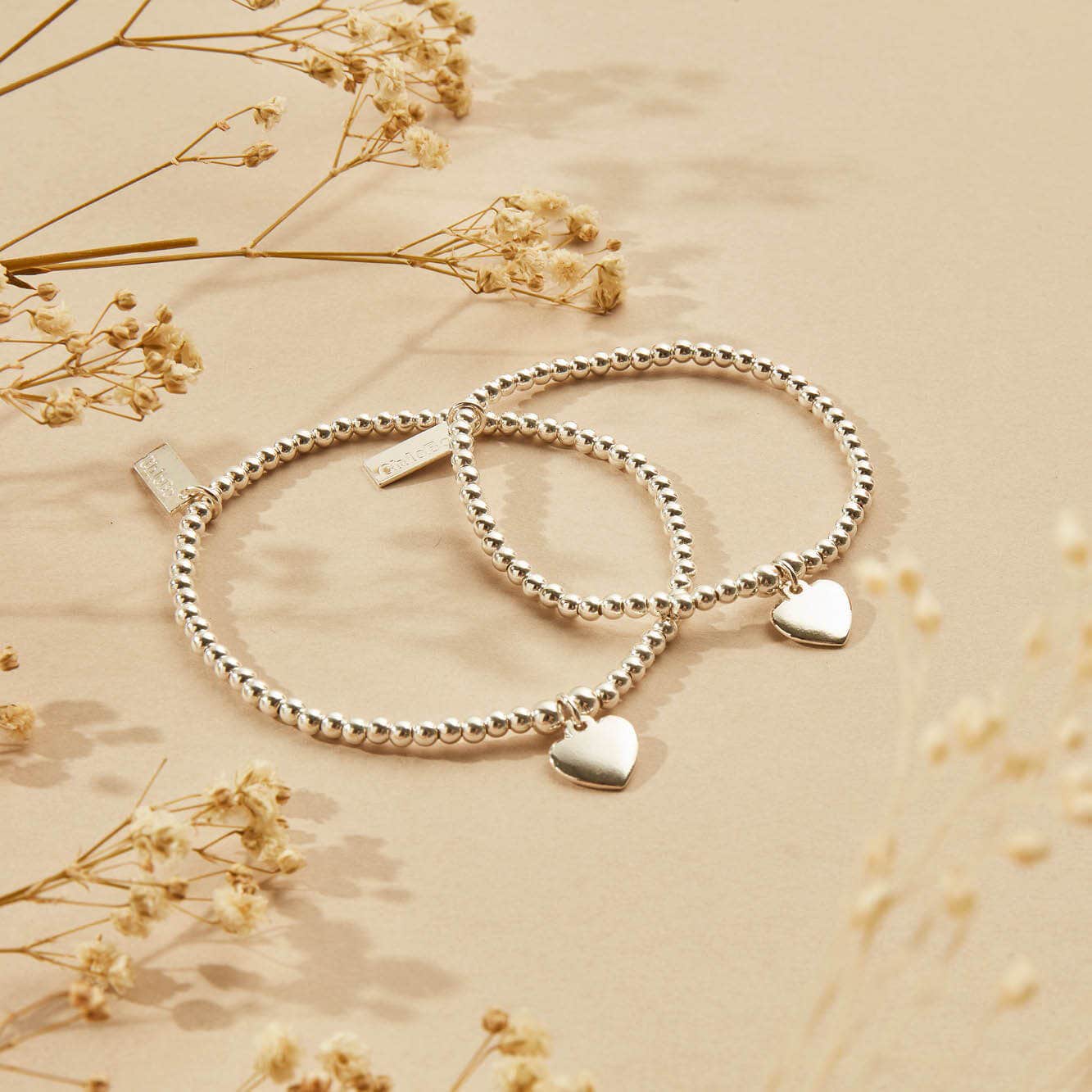 Children's Personalised Cute Charm Heart Bracelet