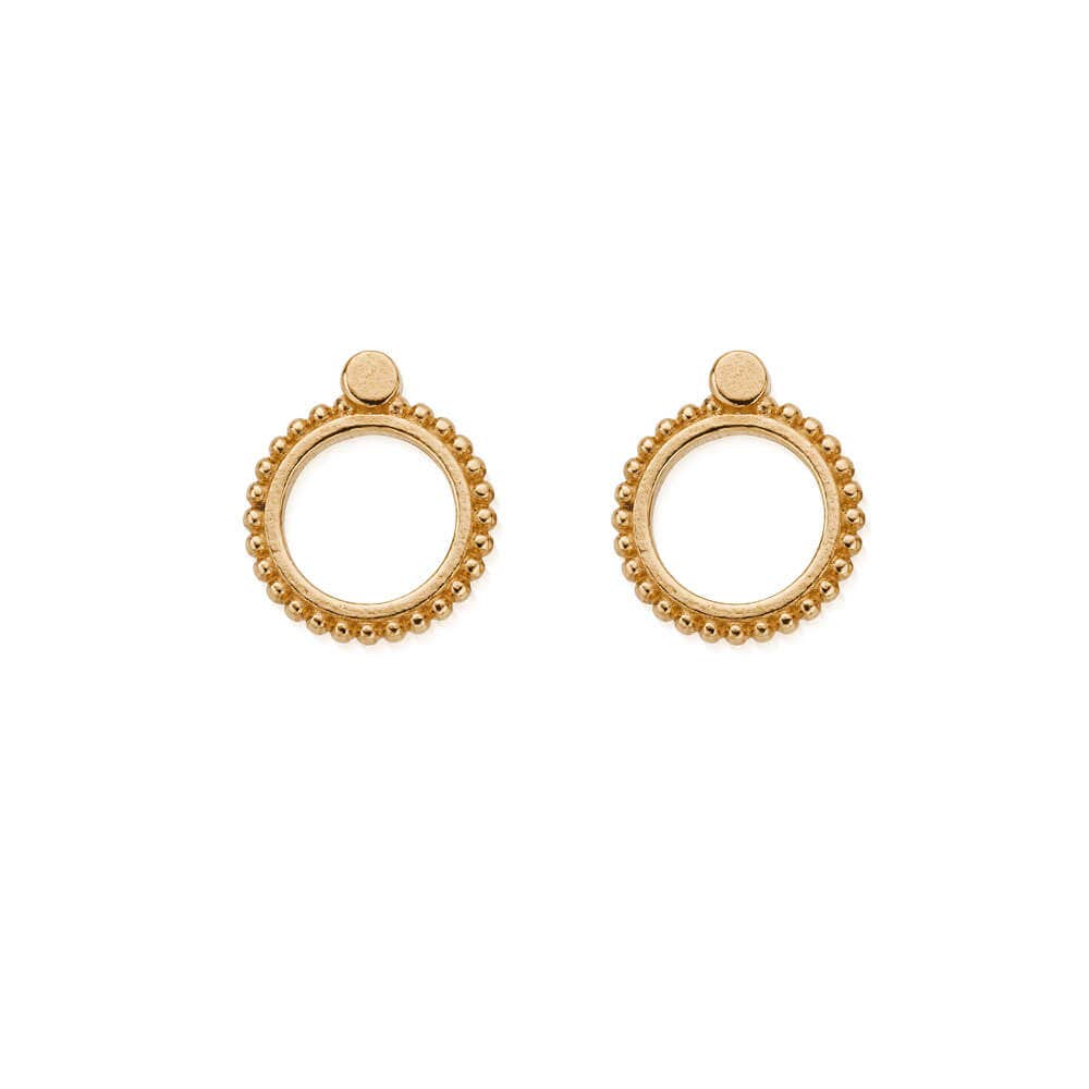 New Moon Stud Earrings | ChloBo