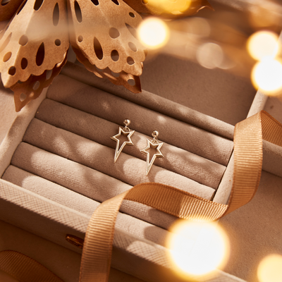 North Star Drop Earrings