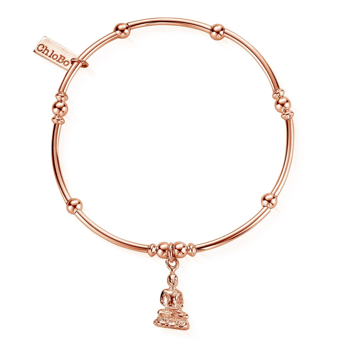 mini noodle ball sidartha bracelet rose | ChloBo