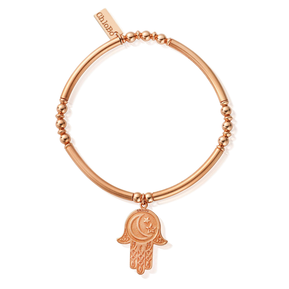 noodle ball disc moon stars hamsa hand bracelet sale | ChloBo