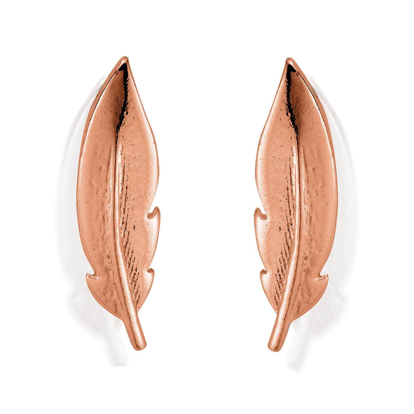 Feather Cuff Charm Earrings | UK Made | ChloBo