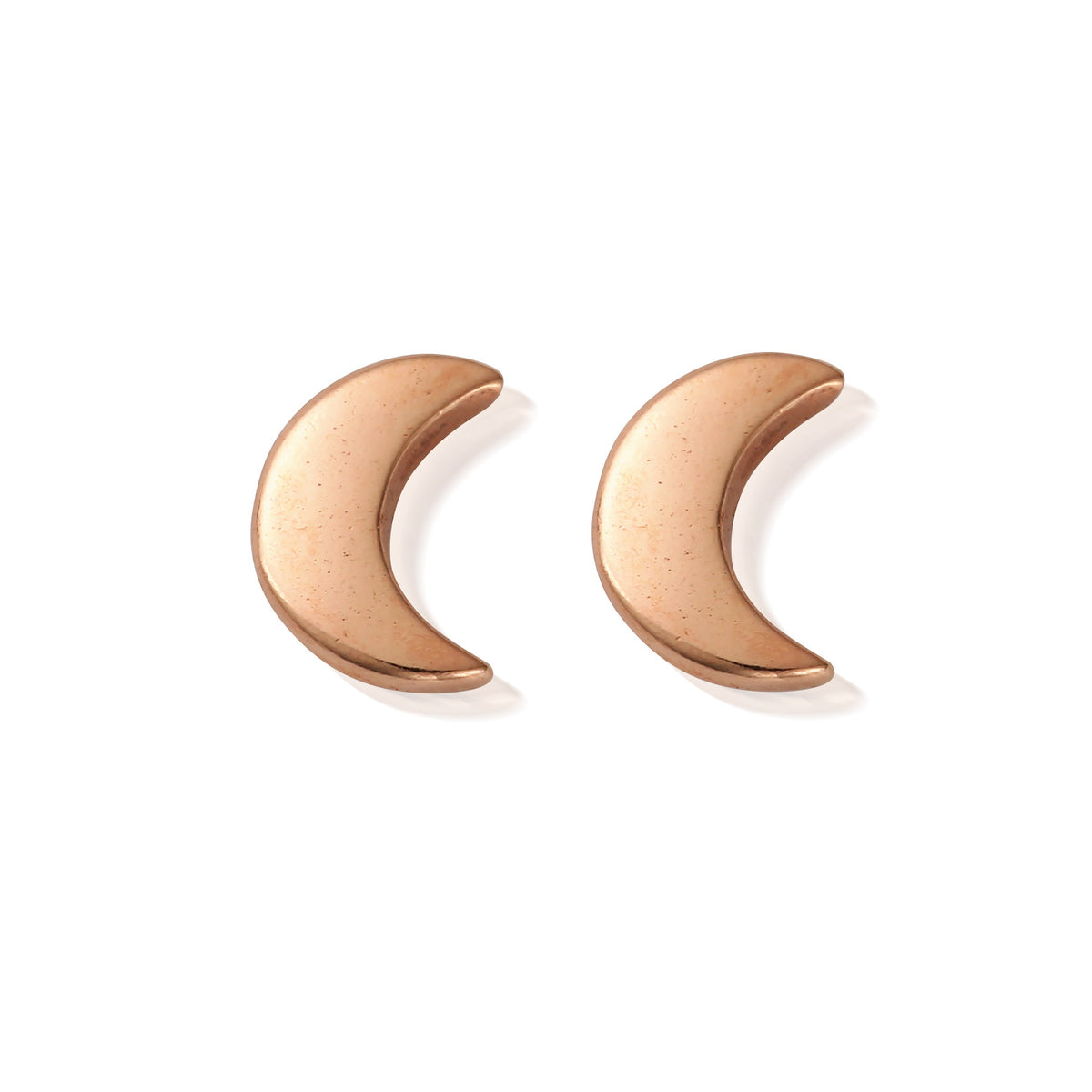 stud moon earrings | ChloBo