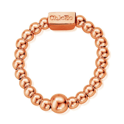 Mini Ring | 18ct Rose Gold Plated | Medium