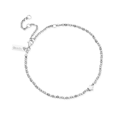 Inset Star Anklet | ChloBo