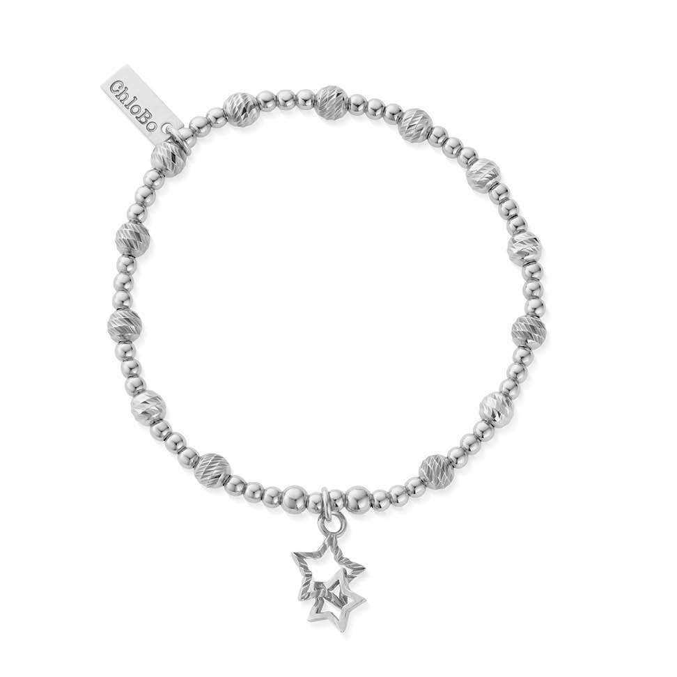 Sparkle Interlocking Star Bracelet | ChloBo