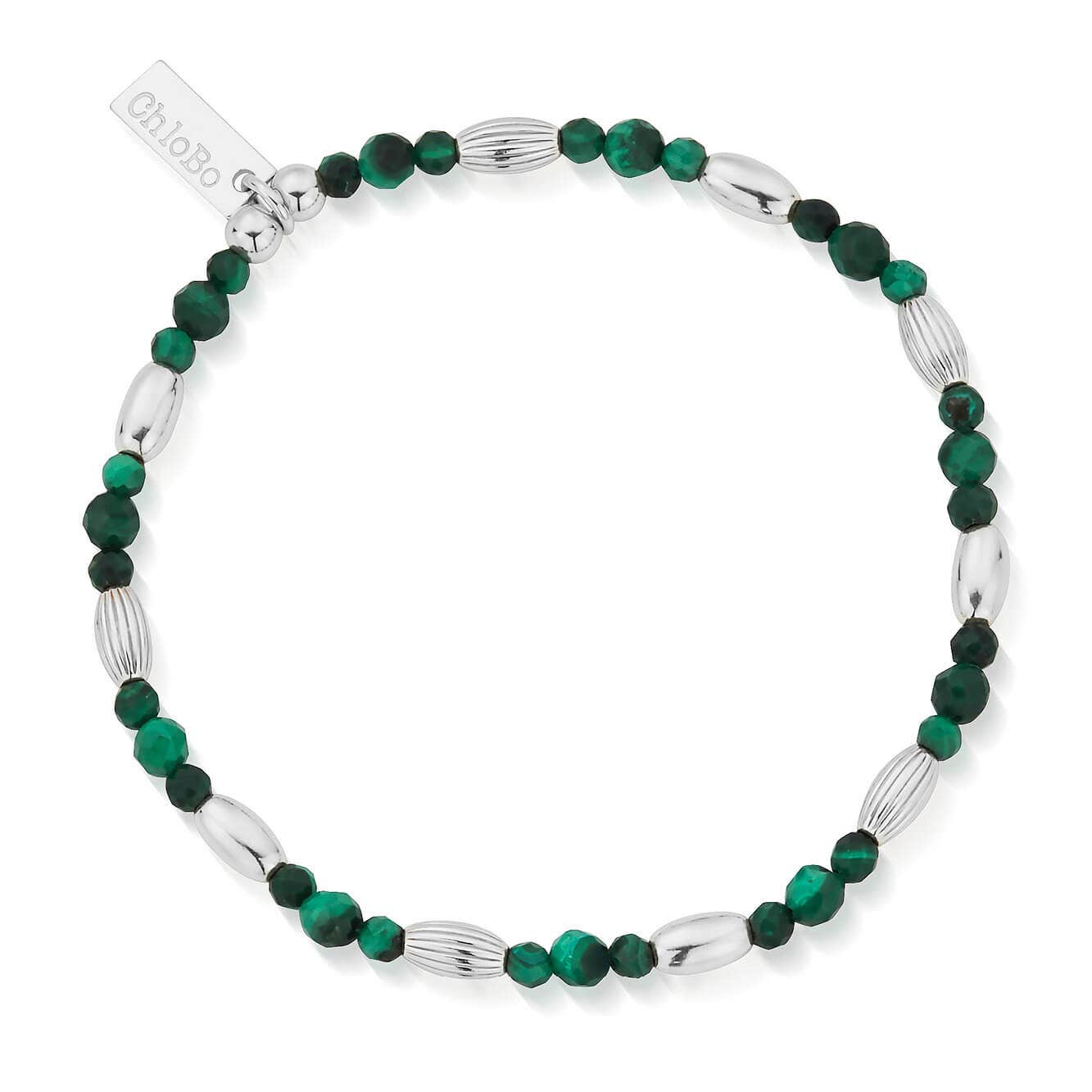 Alternative Rice Malachite Bracelet | ChloBo