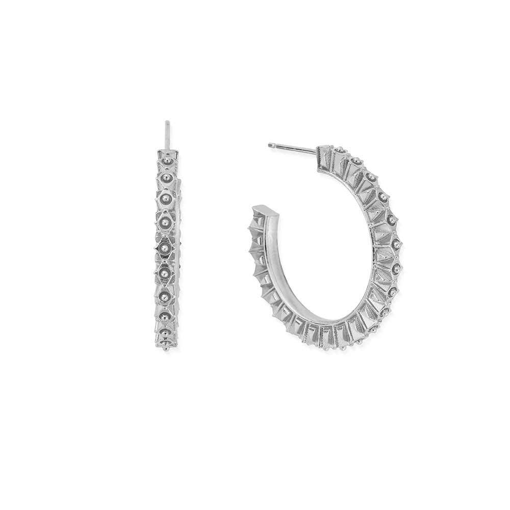 Moonbeam Hoop Earrings | ChloBo