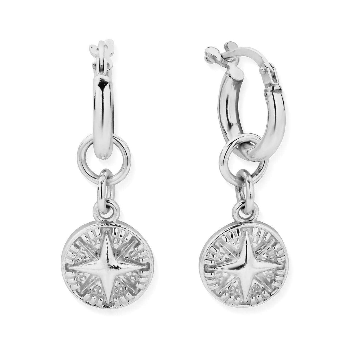 tranquil journey small hoop earrings | ChloBo