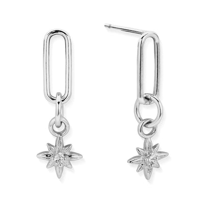 divine journey link stud earrings | ChloBo