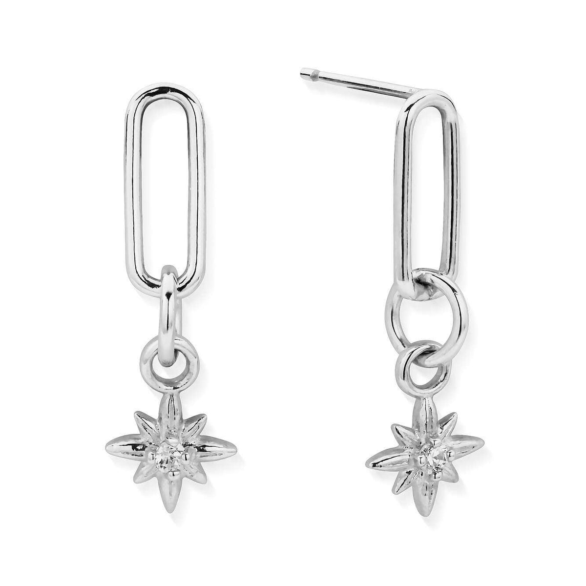 divine journey link stud earrings | ChloBo
