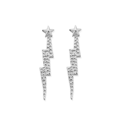 Lightning Bolt Stud Earrings | ChloBo