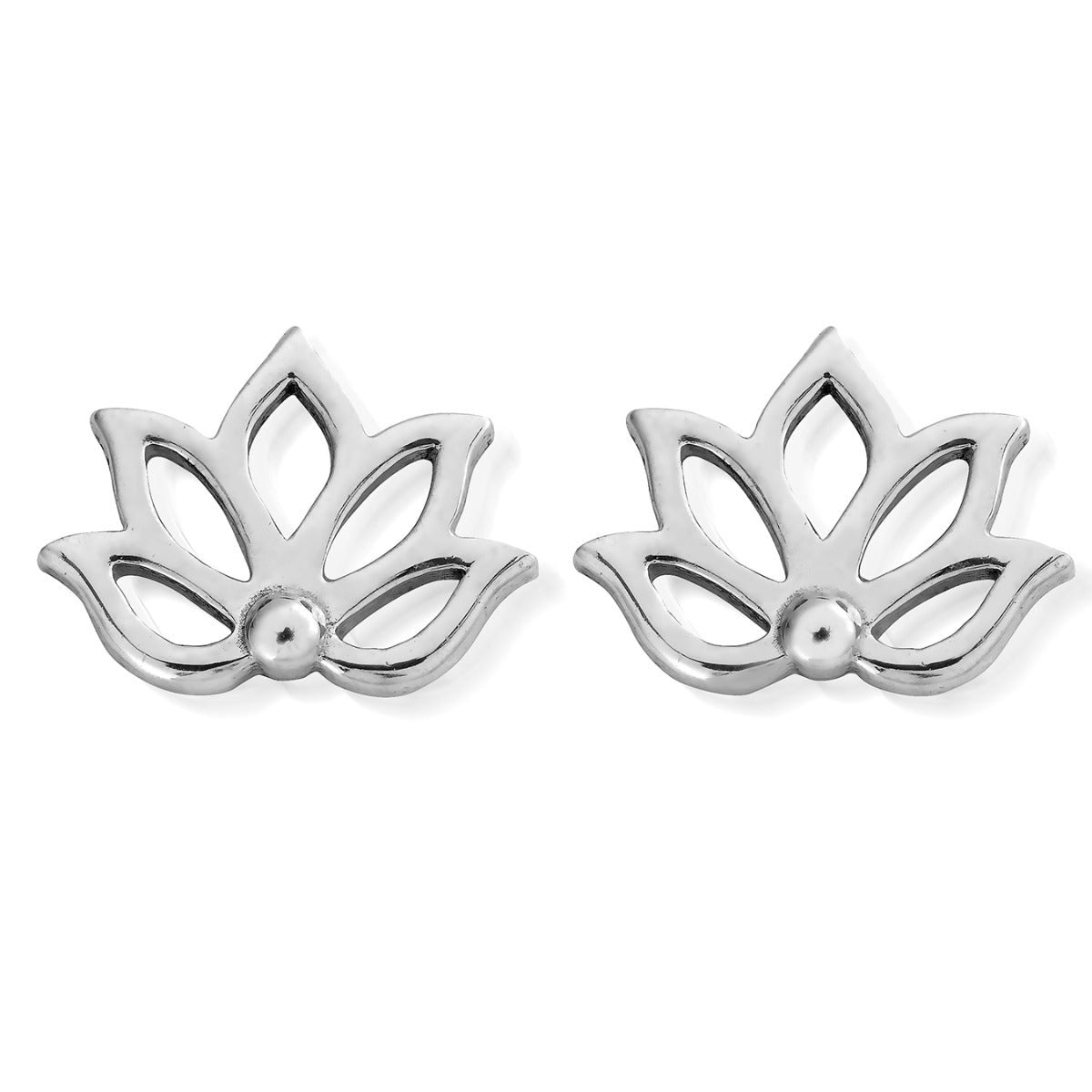 lotus stud earrings | ChloBo