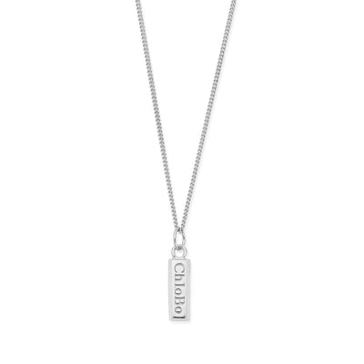 Men's Curb Chain Necklace with ChloBo Ingot Pendant