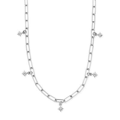 Link Chain Divine Journey Necklace | Star Charm | ChloBo