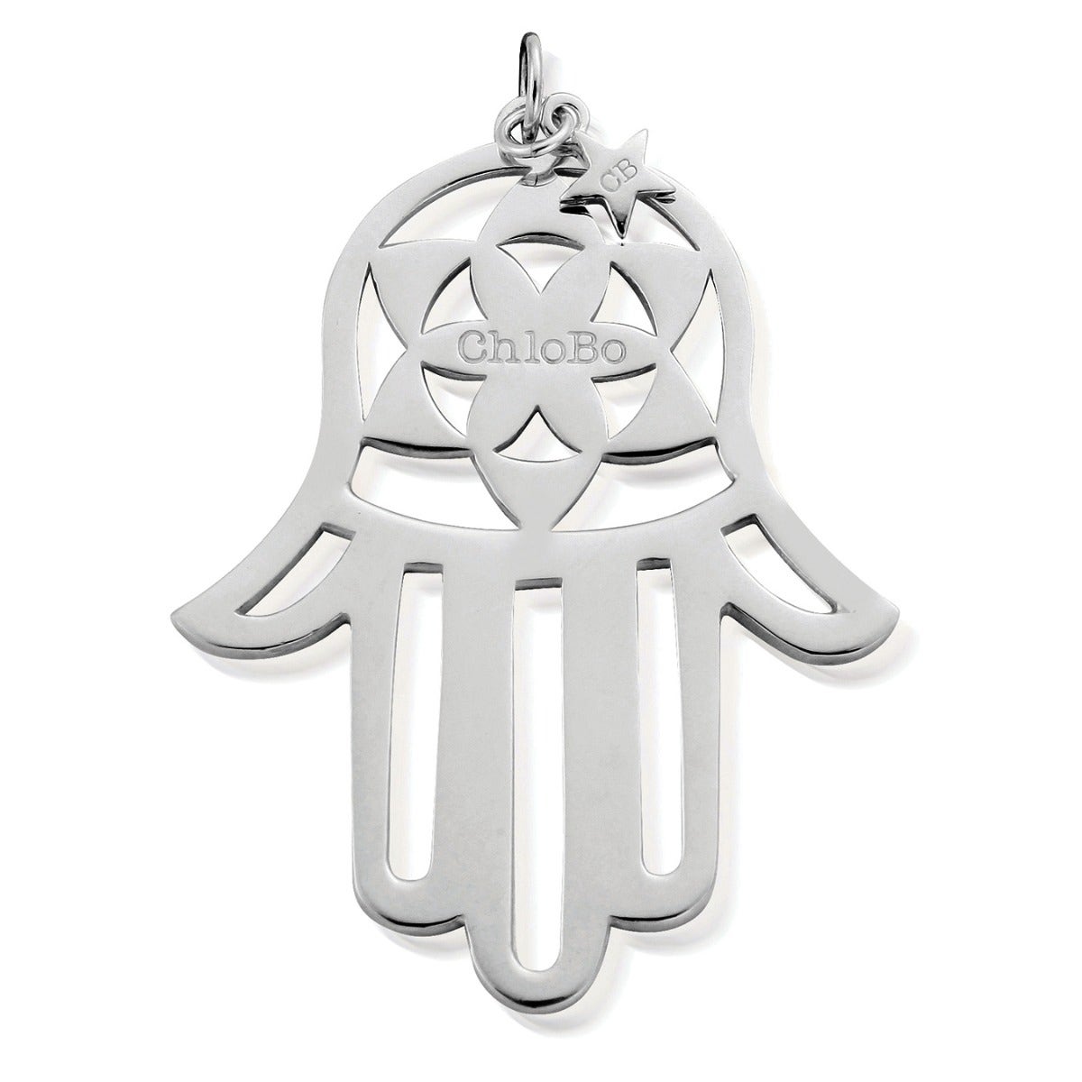 XL Hamsa Hand Pendant