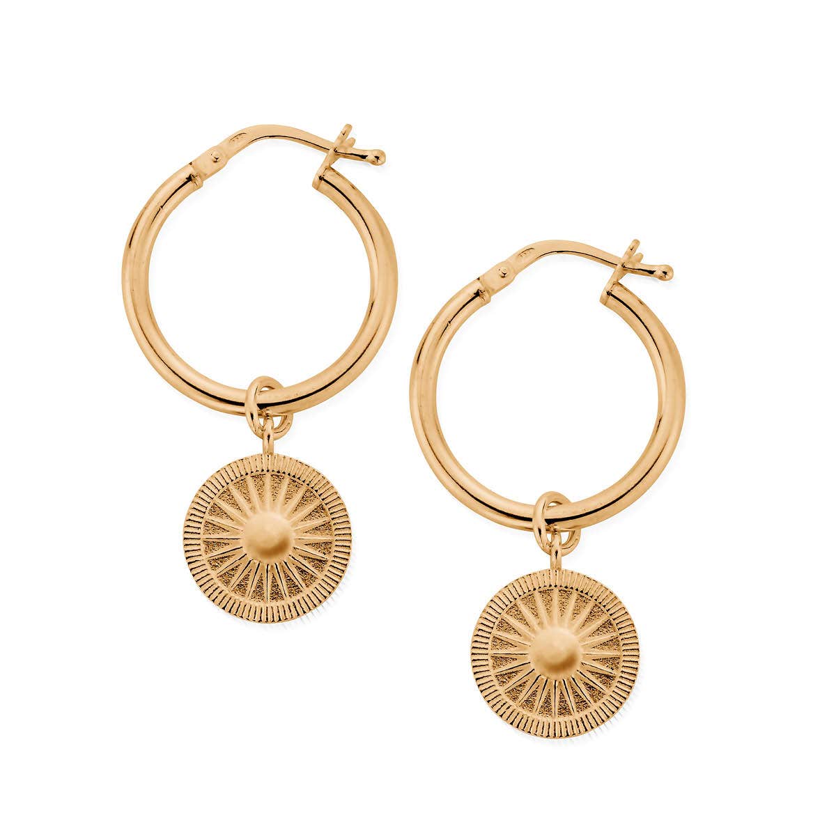 Sun Catcher Hoop Earrings | ChloBo