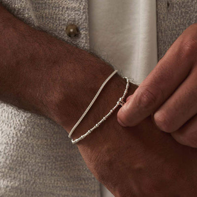 Men's Rhythm of Water Bracelet | Gold & Silver Options