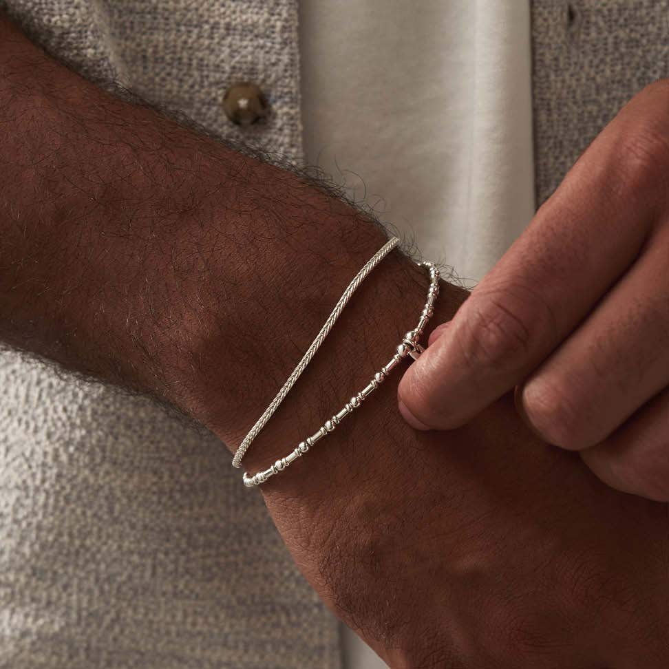 Men's Fox Tail Chain Bracelet | ChloBo