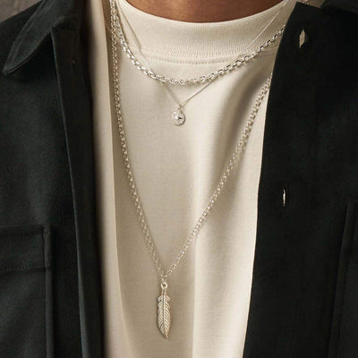 Men's Anchor Chain Necklace | Gold & Silver Options