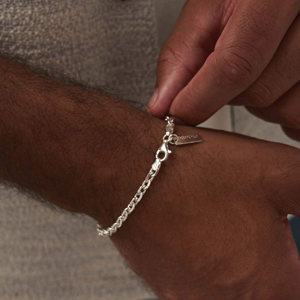 Men's Anchor Chain Bracelet | Gold & Silver Options